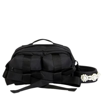 LA GARCONNE SIMONE ROCHA BOW CROSSBODY BUM BAG