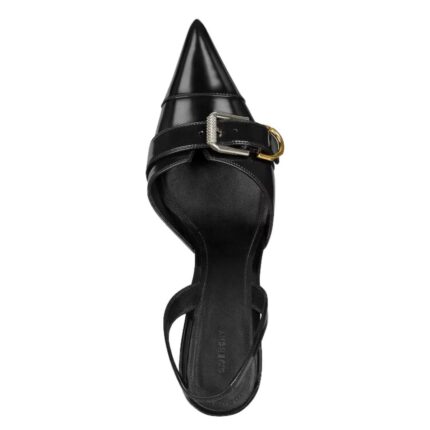 GIVENCHY VOYO SLINGBACKS IN LEATHER