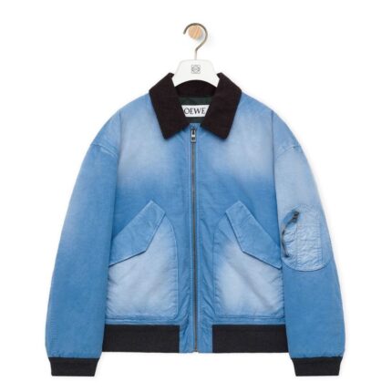 LOEWE BOMBER JACKET IN COTTON