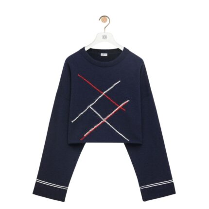 LOEWE WOOL DIAMOND SWEATER